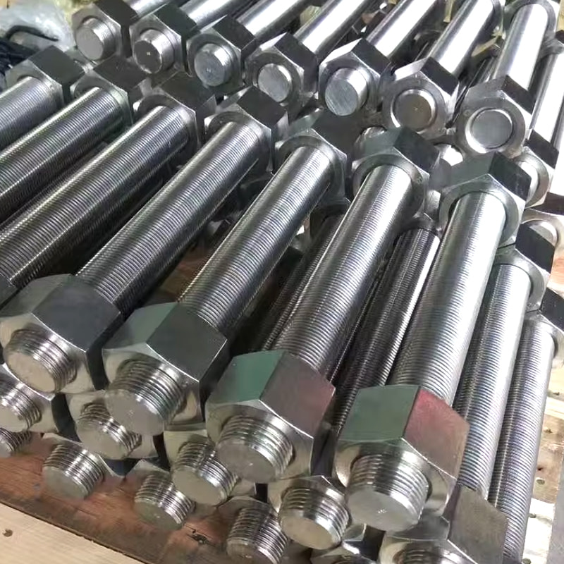 M27*300 PTFE Blue / Dacromet Coated ASTM A320 L7 Полностью резьбовые стержни