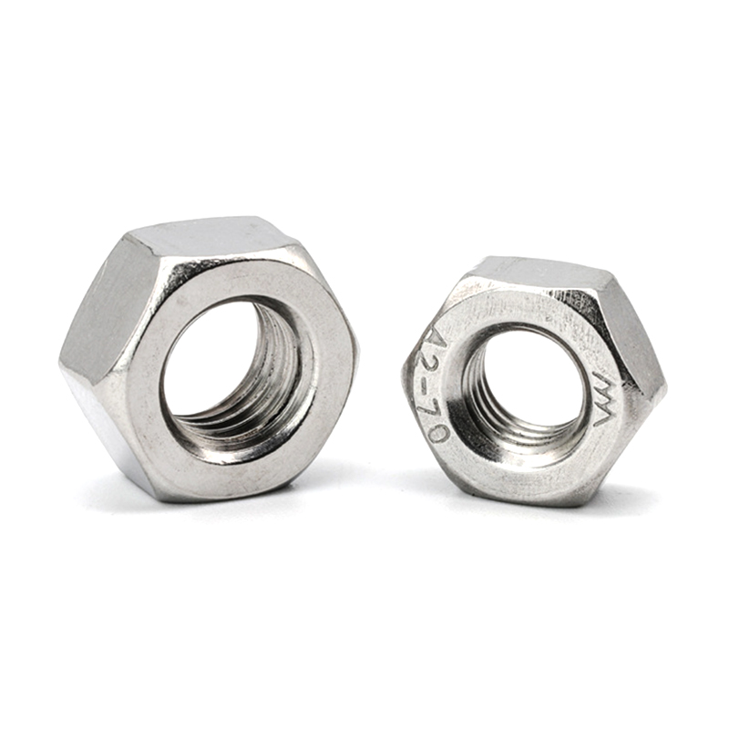 DIN934 M1 SS304 Простые шестигранные гайки