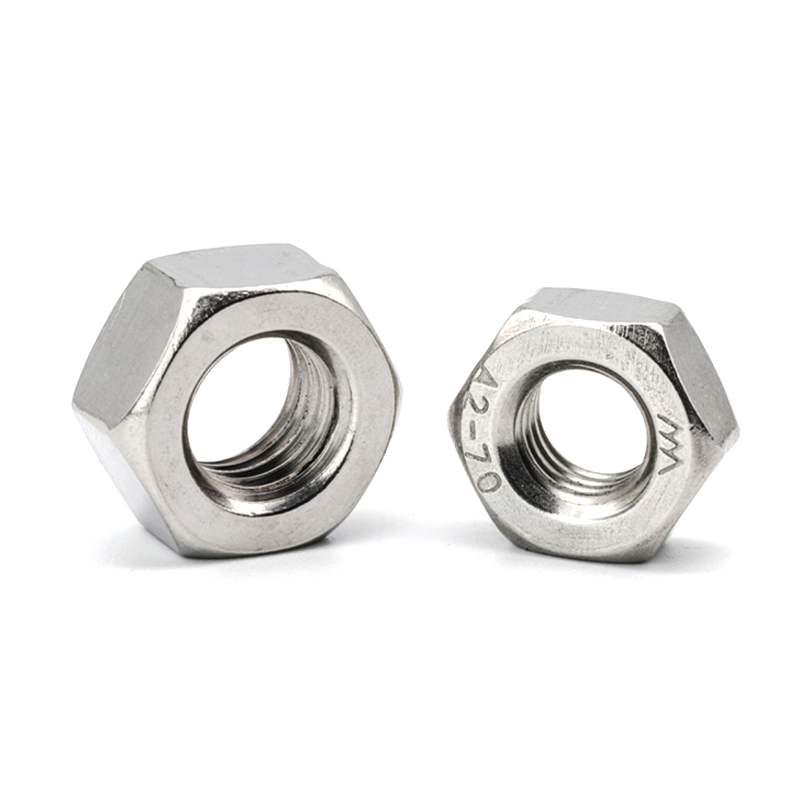 DIN934 M1.2 Шестигранные гайки из нержавеющей стали 304