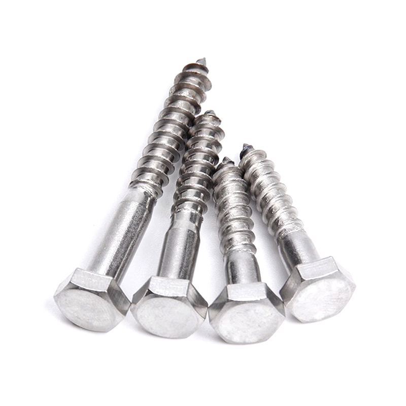 ST5*25 SS316 Шурупы с шестигранной головкой для деревообработки ST5*25 SS316 Шурупы с шестигранной головкой для деревообработки