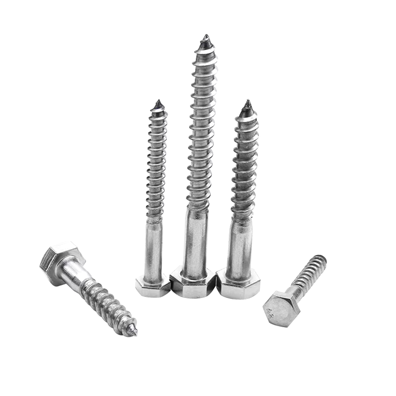 ST5*25 SS316 Шурупы с шестигранной головкой для деревообработки