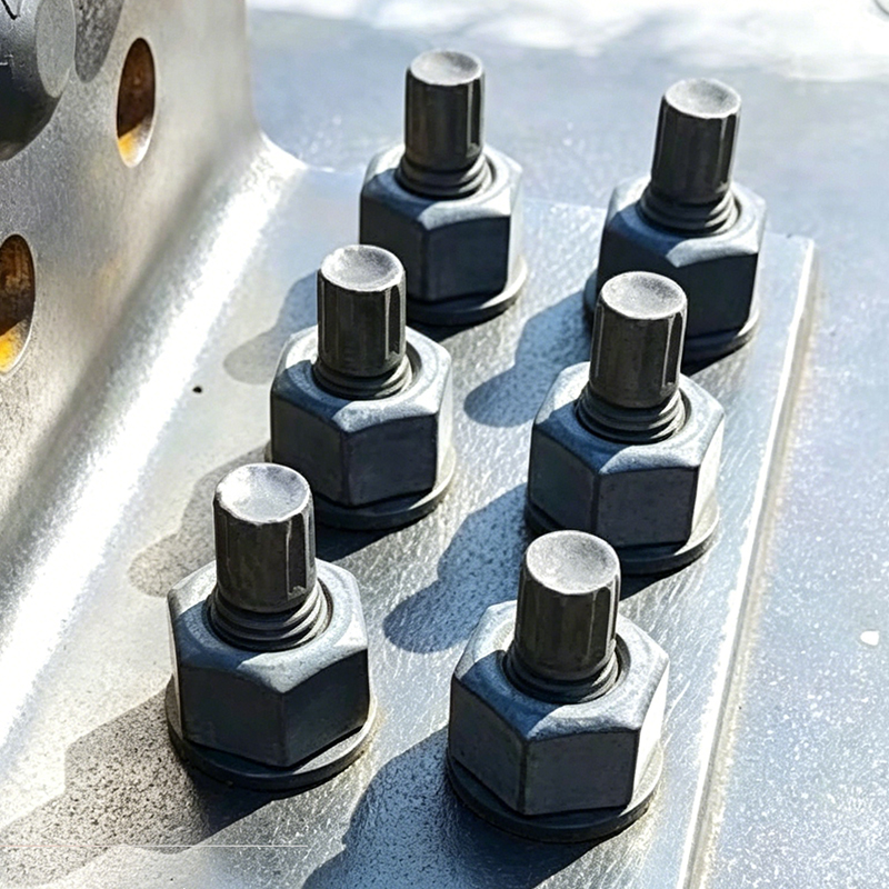 ASTM F2280 A490 Срезной болт с крутящим моментом, горячеоцинкованный ASTM F2280 A490 Срезной болт с крутящим моментом, горячеоцинкованный
