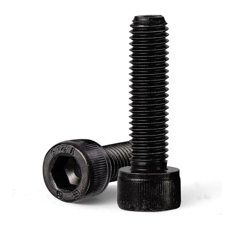 Винт M3-M24 с шестигранной головкой из легированной стали класса 12,9, чернооксидный
